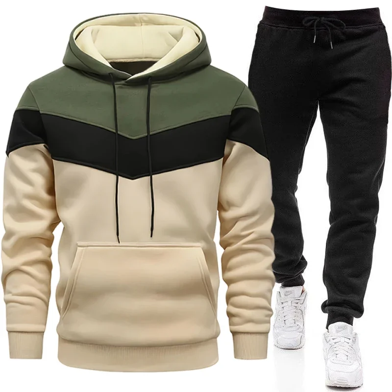Men'S Fashion Hoodie - Мужской спортивный костюм: худи с капюшоном