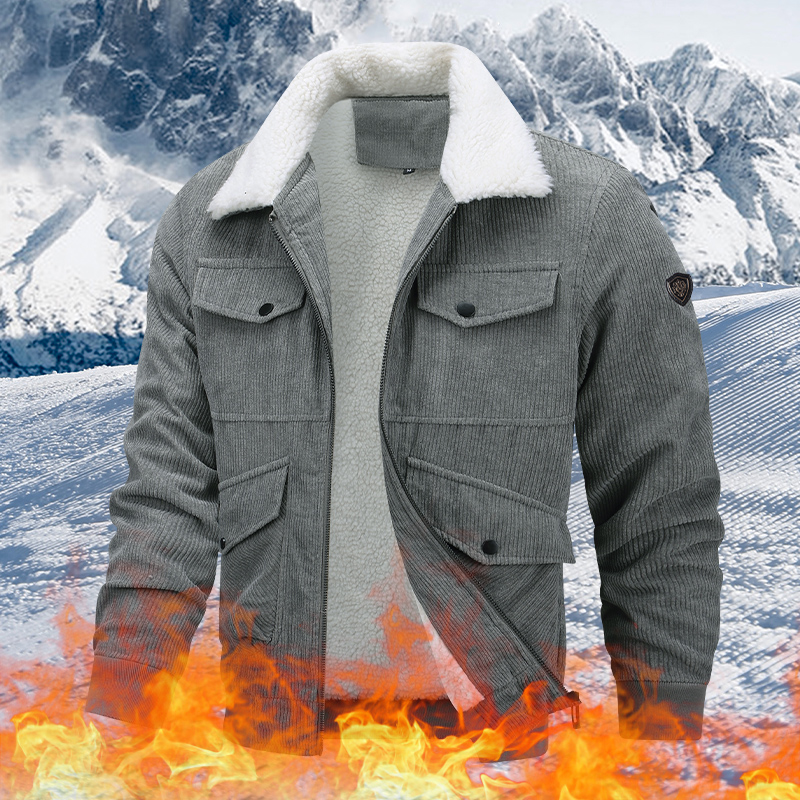 Windbreaker Men Zip - Мужские куртки, новая зимняя утепленная теплая