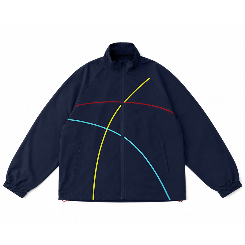 Windbreaker Men Zip - Мужская черная ветровка, ветрозащитная и водонепроницаемая,