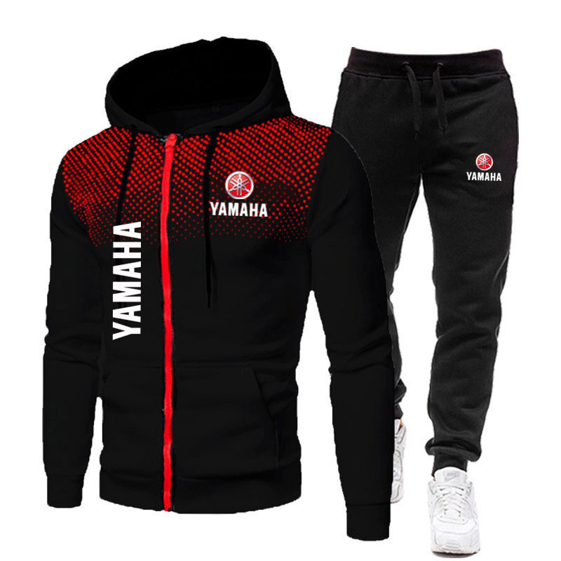 Men'S Fashion Hoodie - Мужские комплекты Yamaha с логотипом, модные