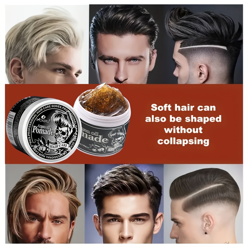 Men Fashion Hair Style - Mokeru модный воск сильной фиксации длительный