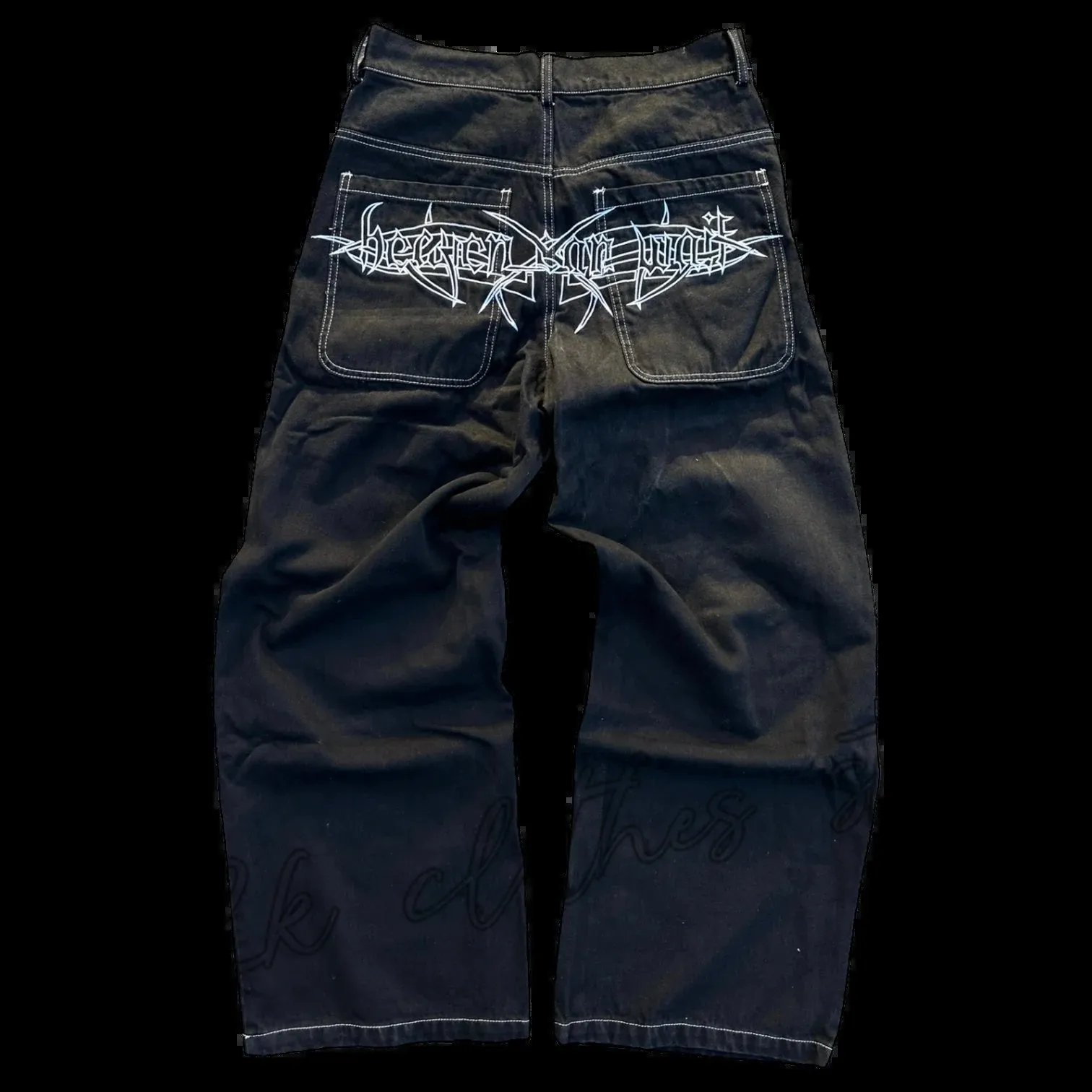2024 новые джинсы с принтом, м – обзор и цена Men'S Fashion Jeans 2025