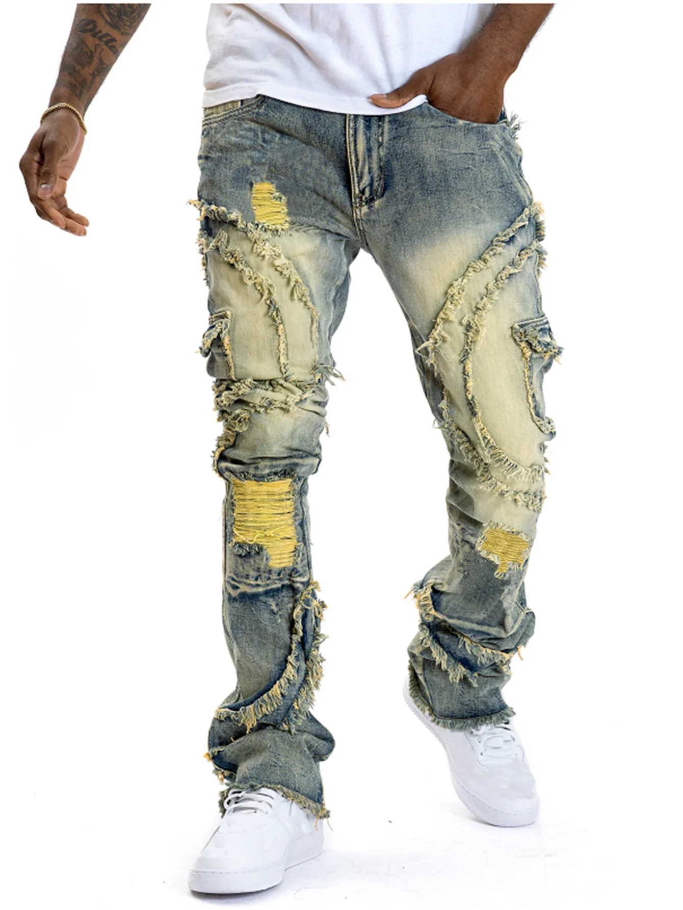 Новинка 2025 года, мужские рва – обзор и цена Men'S Fashion Jeans 2025