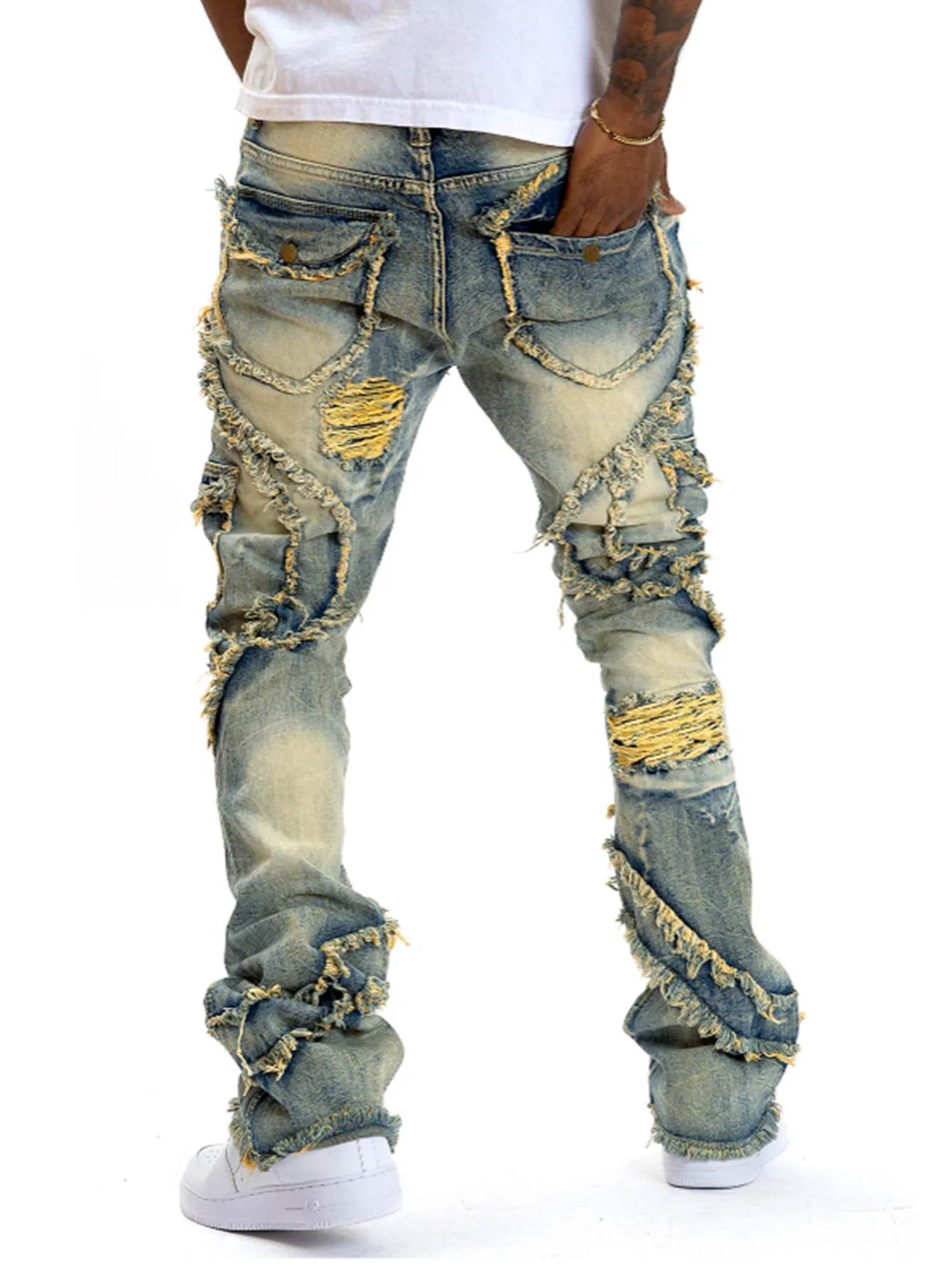 Новинка 2025 года, мужские рва – обзор и цена Men'S Fashion Jeans 2025