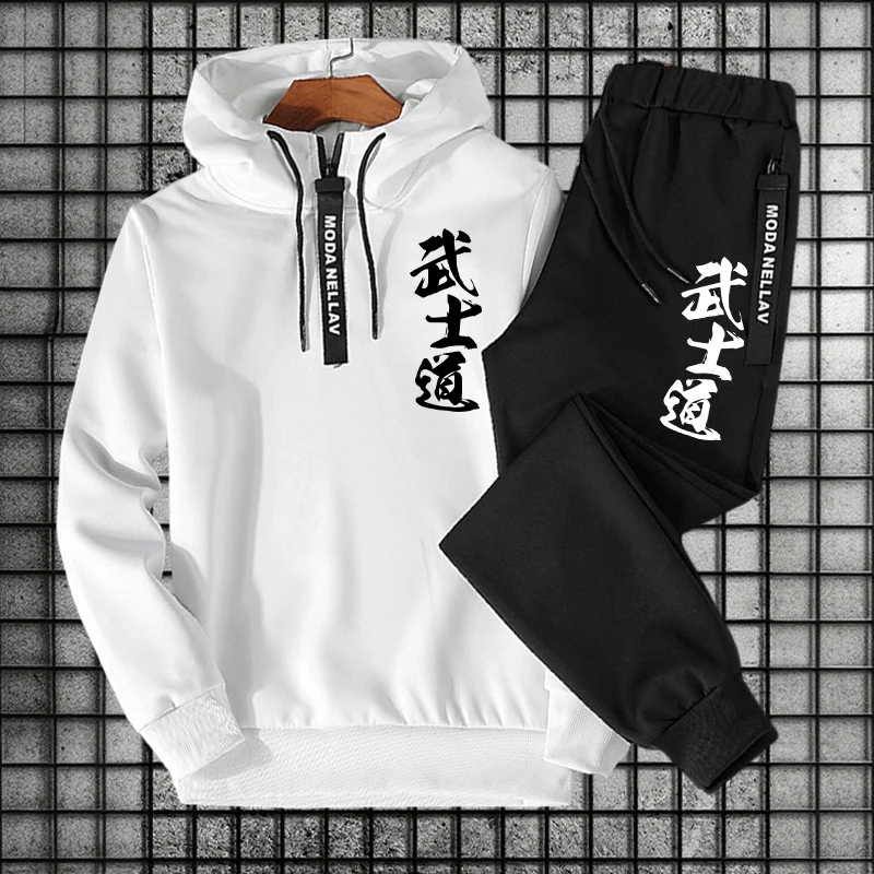 Мужской комплект/худи/брюки 20 – обзор и цена Men'S Fashion Hoodie