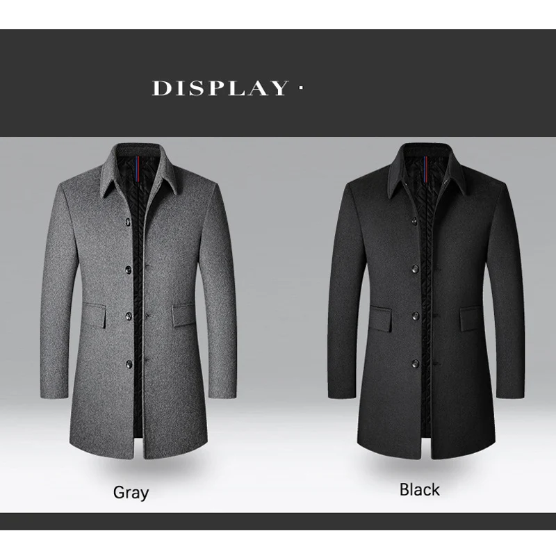 Мужское зимнее пальто BROWON 2 – обзор и цена Men'S Fashion Light Jacket
