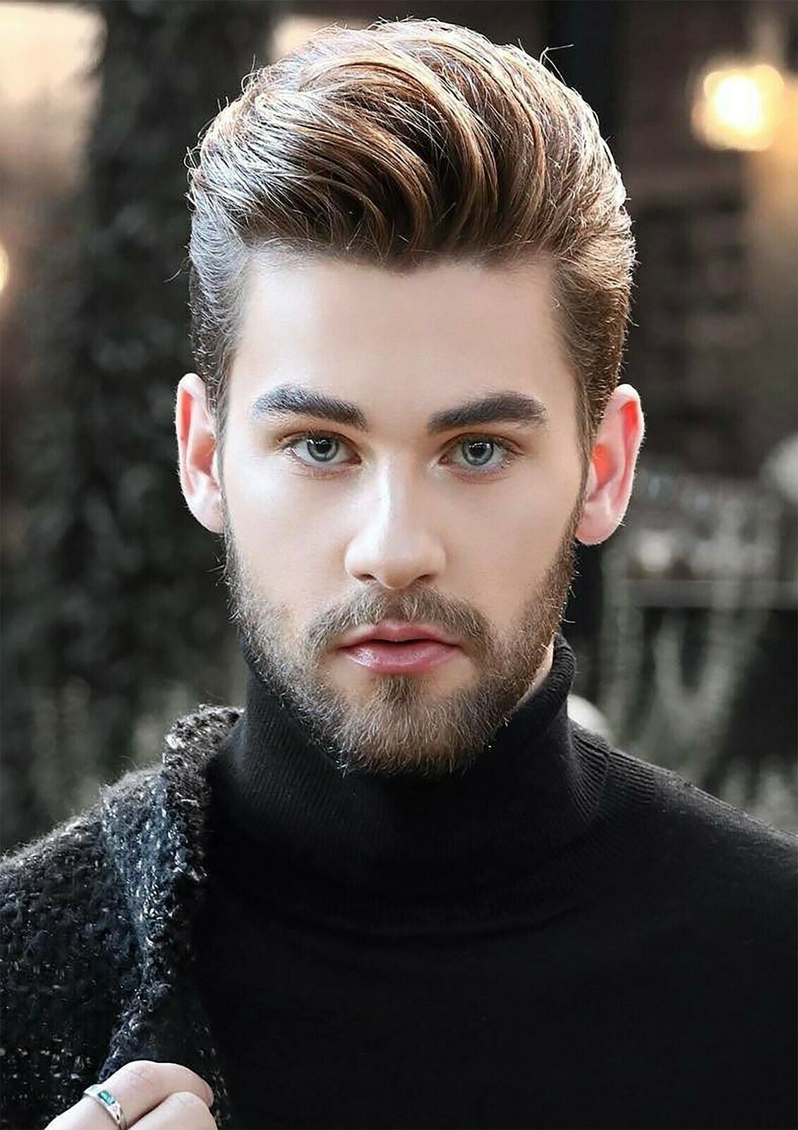 Постер для парикмахерской: мод – обзор и цена Men Fashion Hair Style