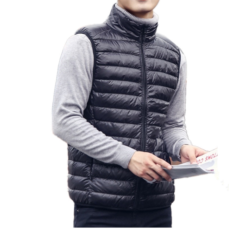 Мужской пуховик без рукавов, м – обзор и цена Men'S Fashion Light Jacket