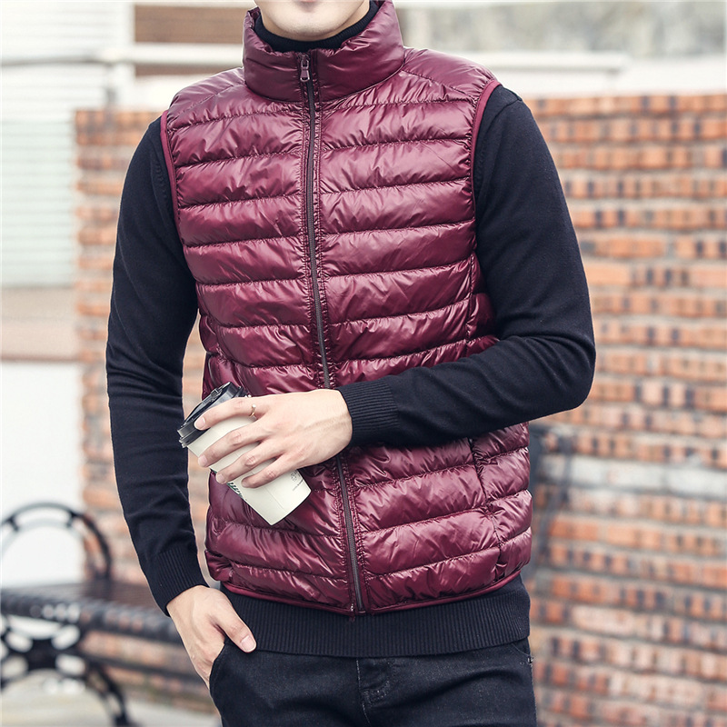 Мужской пуховик без рукавов, м – обзор и цена Men'S Fashion Light Jacket