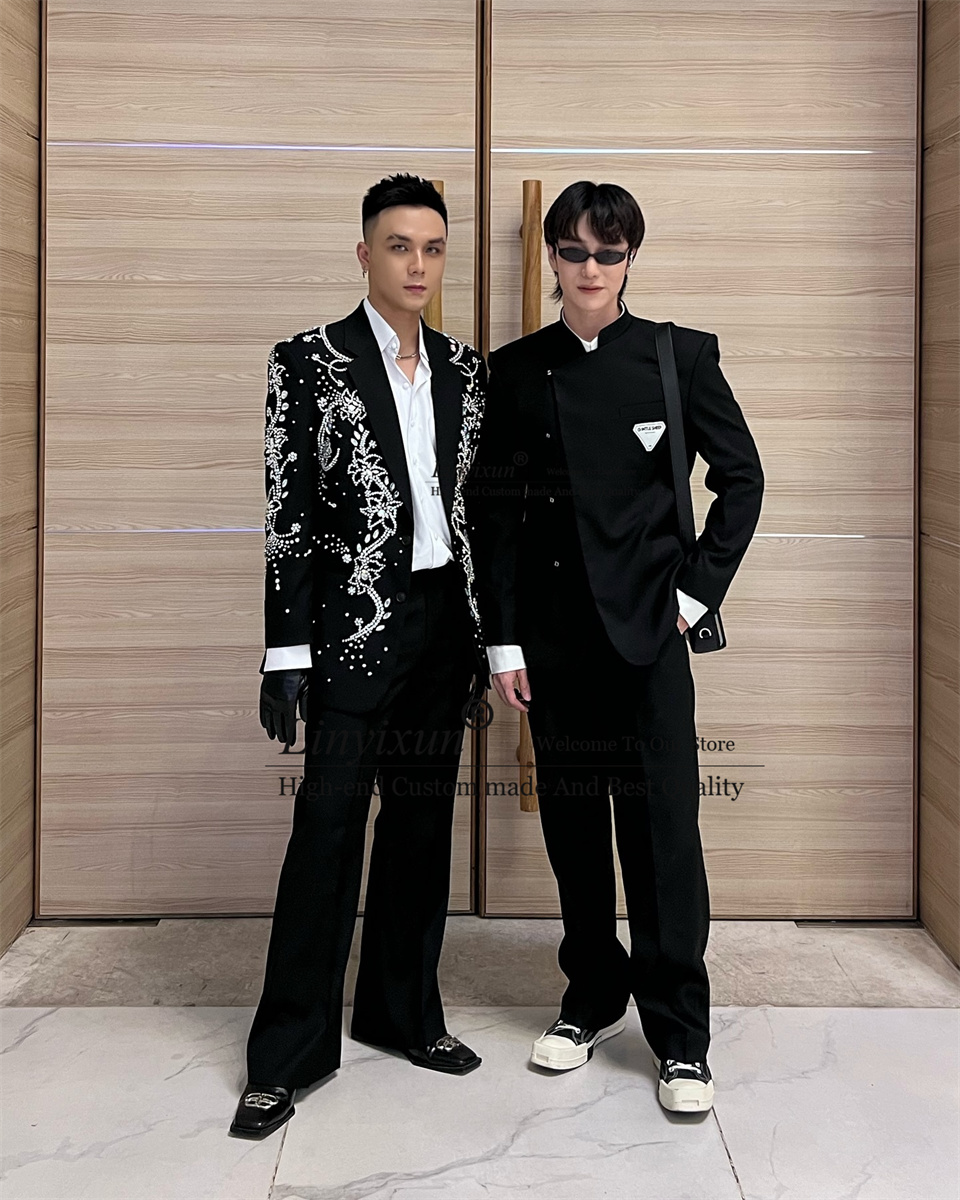Модный металлический бриллиант – обзор и цена Mens Fashion Trajes