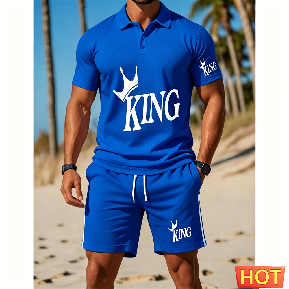 Мужской костюм с коротким рука – обзор и цена Men Fashion King