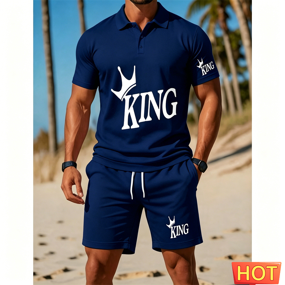 Мужской костюм с коротким рука – обзор и цена Men Fashion King
