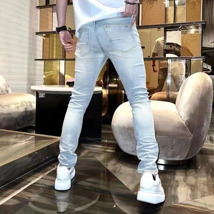 Лето 2025 г., новинка тяжелой  – обзор и цена Men'S Fashion Jeans 2025