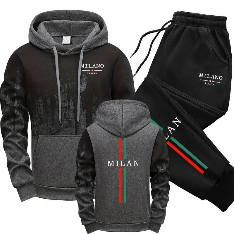 Осенне-зимний спортивный костю – обзор и цена Men'S Fashion Hoodie