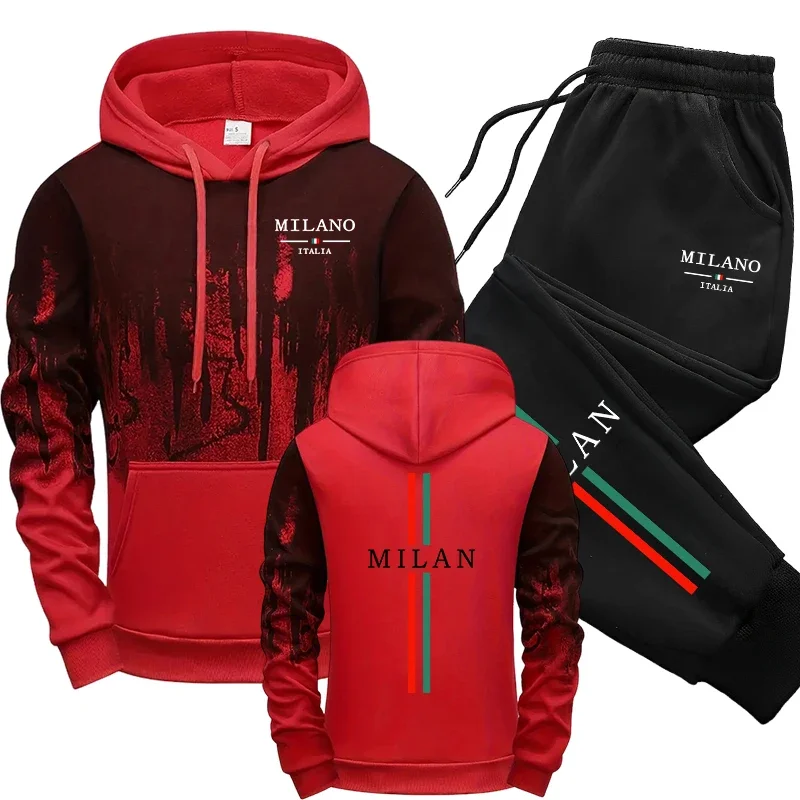 Осенне-зимний спортивный костю – обзор и цена Men'S Fashion Hoodie