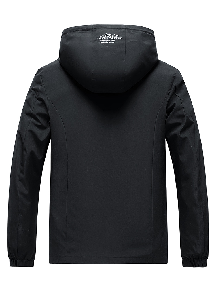 Мужская ветровка с капюшоном,  – обзор и цена Windbreaker Men Zip