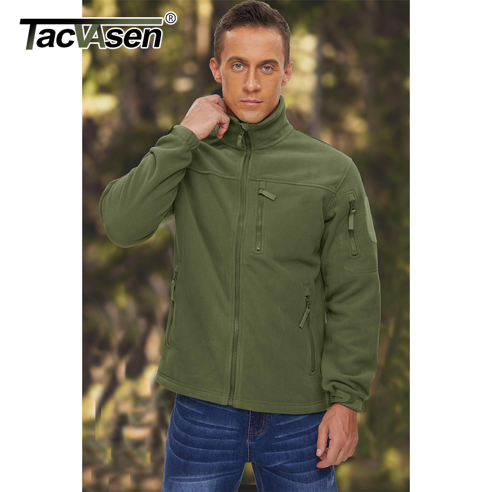 TACVASEN Мужская флисовая курт – обзор и цена Windbreaker Men Zip