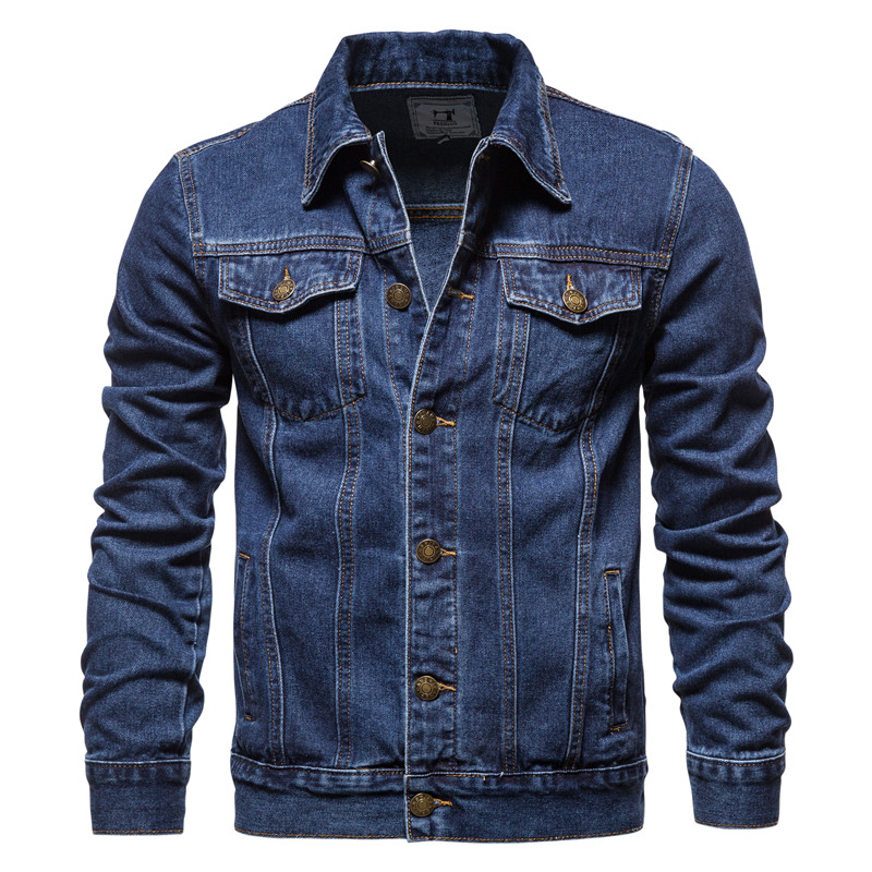Осень 2024, мужские однотонные – обзор и цена Men'S Fashion Jeans 2025