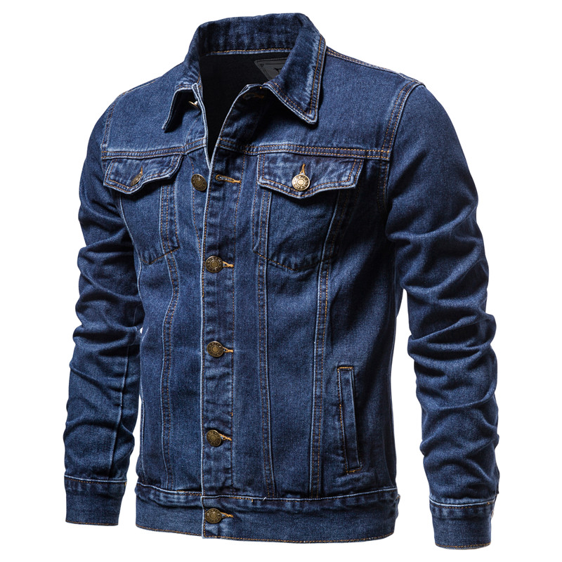 Осень 2024, мужские однотонные – обзор и цена Men'S Fashion Jeans 2025