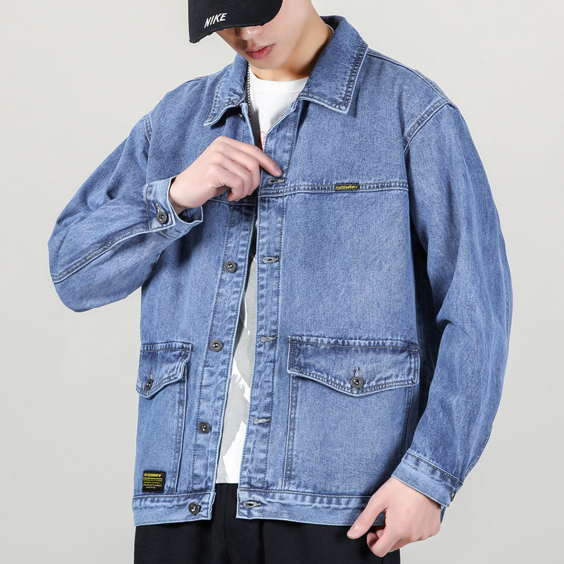 Мужская джинсовая куртка, новы – обзор и цена Men'S Fashion Light Jacket