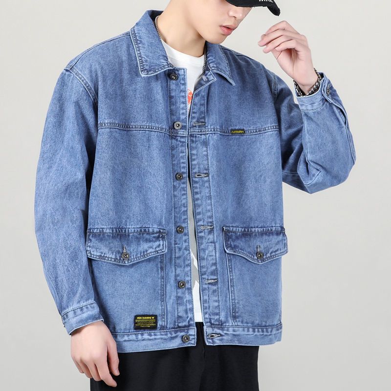 Мужская джинсовая куртка, новы – обзор и цена Men'S Fashion Light Jacket