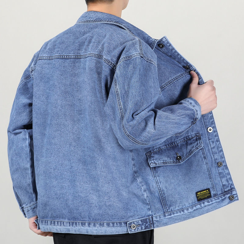 Мужская джинсовая куртка, новы – обзор и цена Men'S Fashion Light Jacket