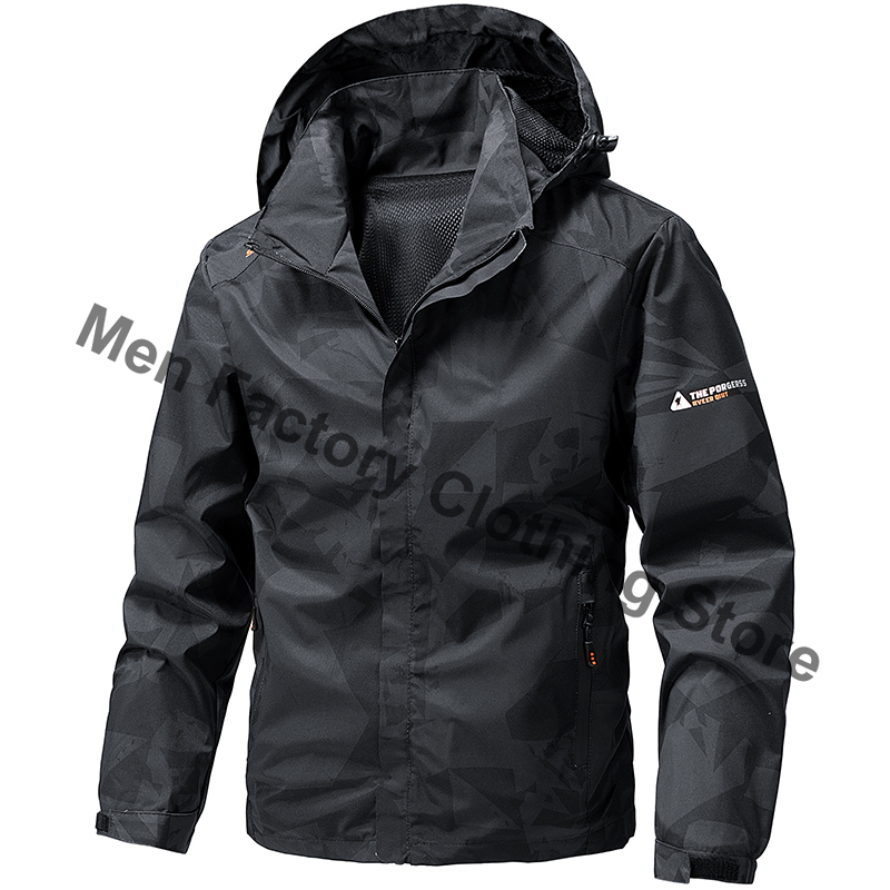 Куртка из софтшелла для улицы, – обзор и цена Windbreaker Men Zip