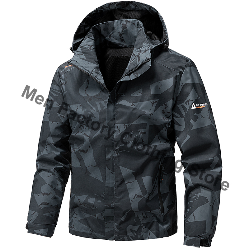 Куртка из софтшелла для улицы, – обзор и цена Windbreaker Men Zip
