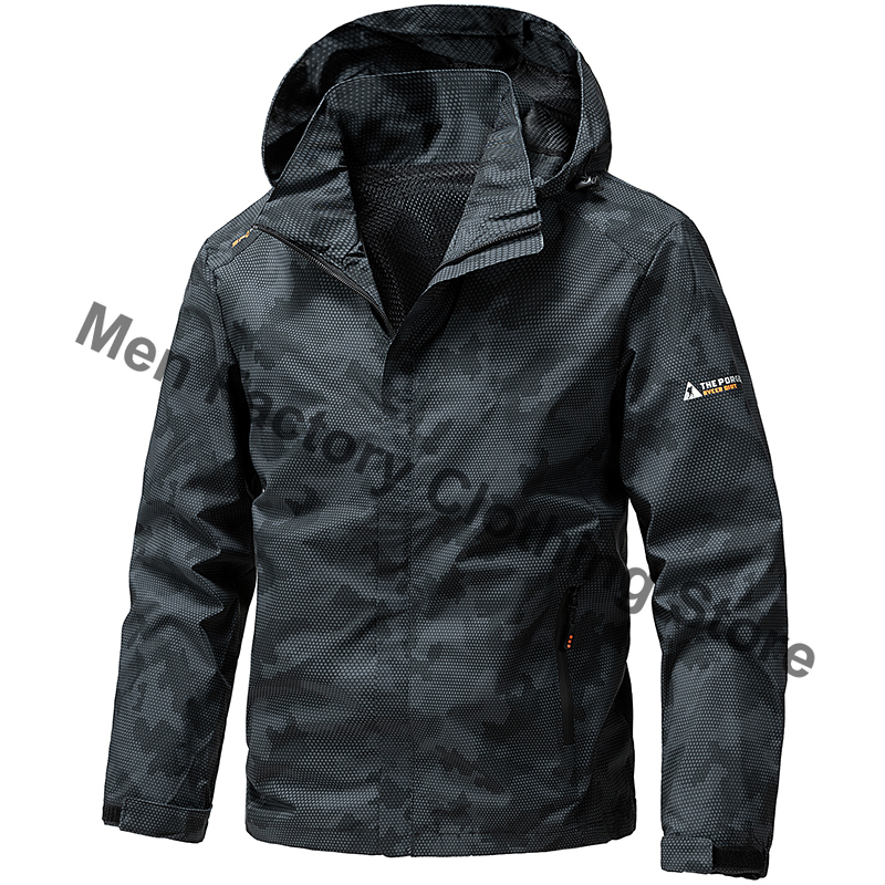 Куртка из софтшелла для улицы, – обзор и цена Windbreaker Men Zip